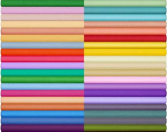 Cotton Fabric Squares Bundle 4x4 Quilting Fabric Precut Patchwork Fabric Solid Color Quilt Squares Sewing Craft Fabric Set 60 Colors