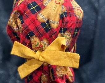 gorro de quirófano navideño