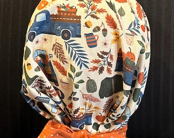 Gorro de quirófano de otoño