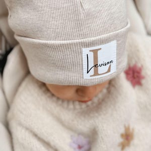 Personalisierte Hipster Beanie | Wintermütze für Kinder und Erwachsene