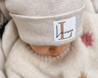 Personalisierte Hipster Beanie | Wintermütze für Kinder und Erwachsene