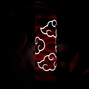 Red Cloud Themed - 130mm Resin Shift Knob Glow in Dark