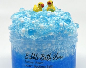 Bubble Bath Floam Scented Slime