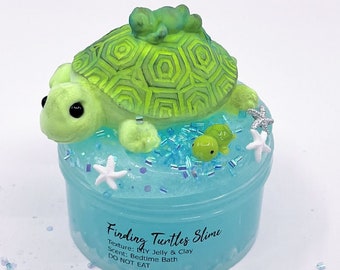 Finding Turtles DIY Slime, Artistic Rainbow, Slime Shop, DIY, Easter, Kit Slime