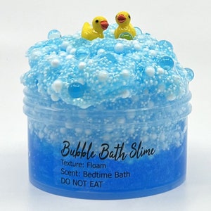 Bubble Bath Floam Scented Slime