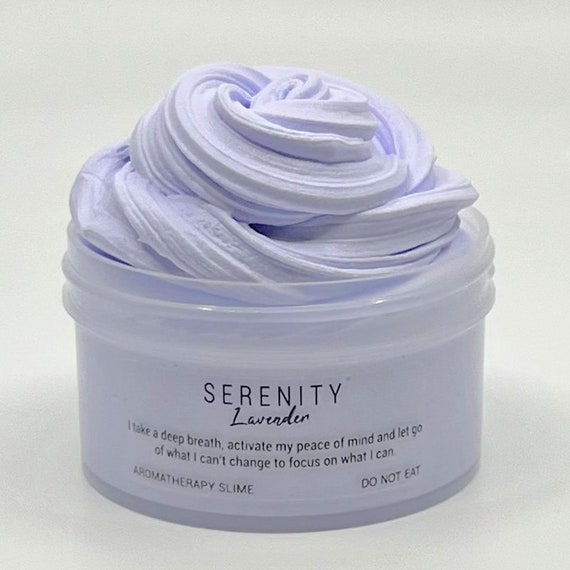 Serenity Aromatherapy Dough, Cloud Cream, Lavender Scented Slime 