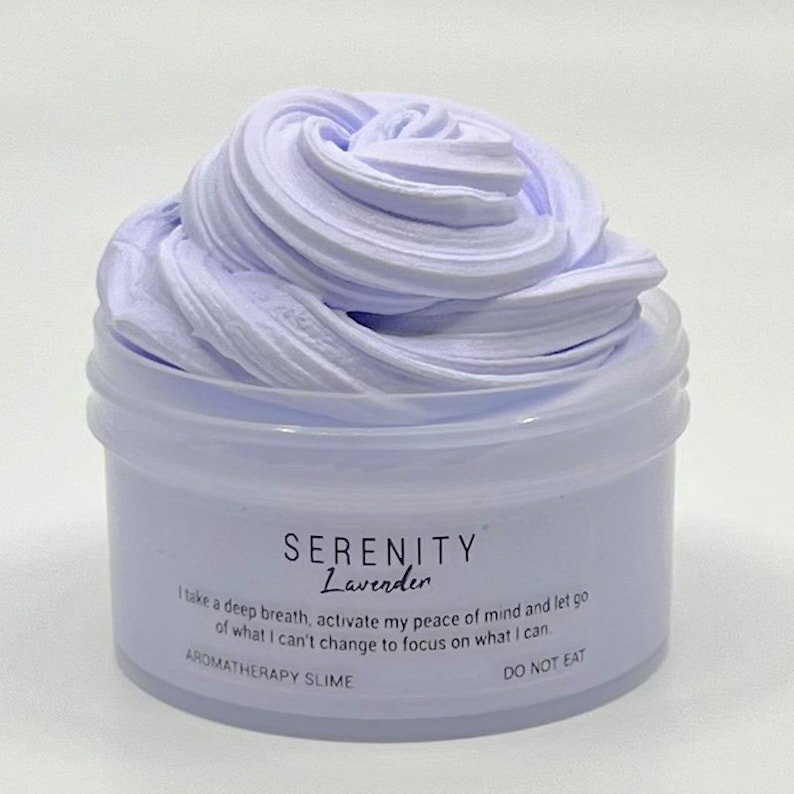 Serenity Aromatherapy Dough Cloud Cream Lavender Scented Slime