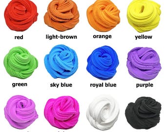 Air Dry Foam Clay: Vibrant Colors for Slime & Crafts (100g Bag)