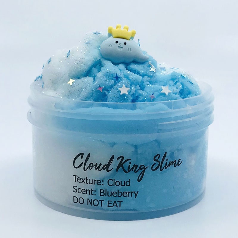Blueberry scented cloud slime