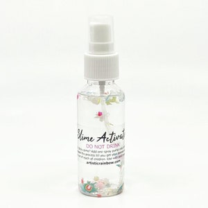 Slime Activator Spray 2oz, for sticky slime, texture fix, slime fix, stickiness, artistic rainbow, slime shop