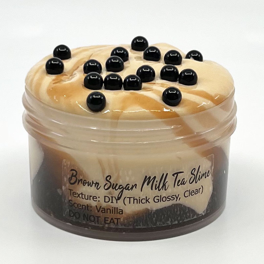 Brown Sugar Milk Tea Scented Slime