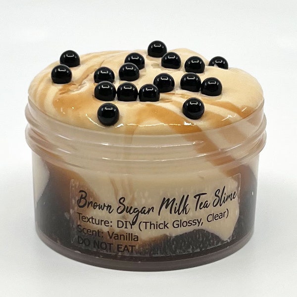 Brown Sugar Milk Tea Scented Slime