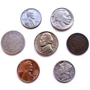 Old U.S. Coin Estate Lot – Includes Silver Coins! Rare Vintage Collection
