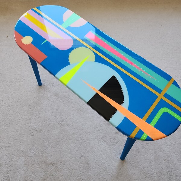 Oval Coffee Table Etsy