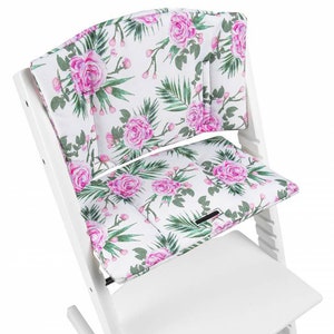 Cushion set compatible with Stokke Tripp Trapp high chair waterproof cover
