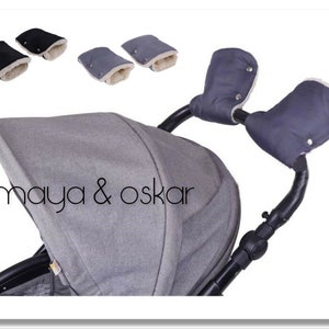 Winter Baby Kinderwagen Kinderwagen 2 Stück Handschaf Wolle Muffs Handmuff warme Handschuhe Handschuhe