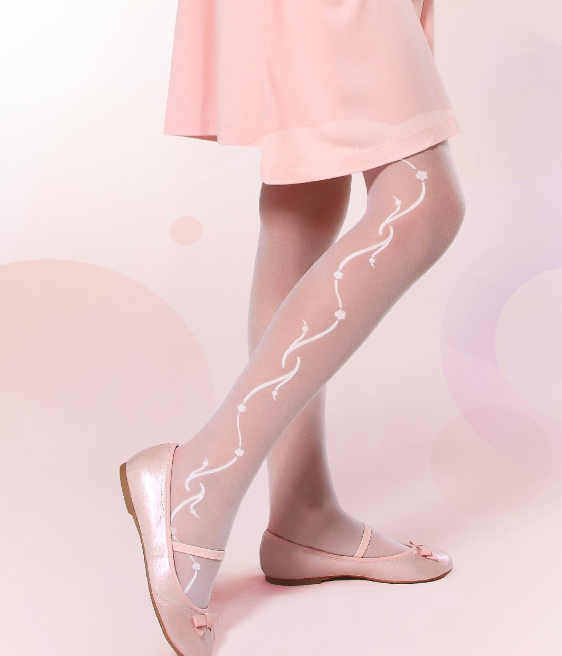 Girls white sparkle tights hot sale