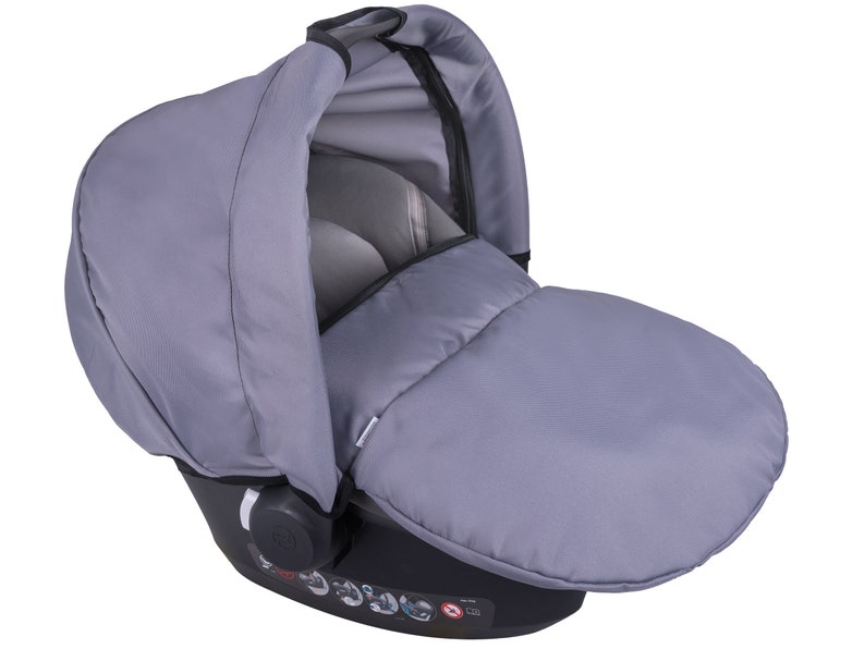 Universal Baby Car Seat 2pc Set Footmuff Cosy Toes Wind Etsy