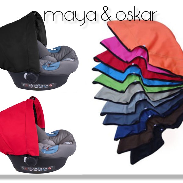 Baby Car Seat Cover Canopy Etsy