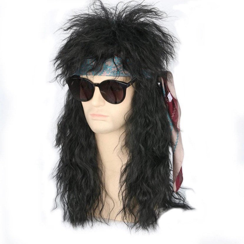 Mens 80s Hair Wig - Etsy