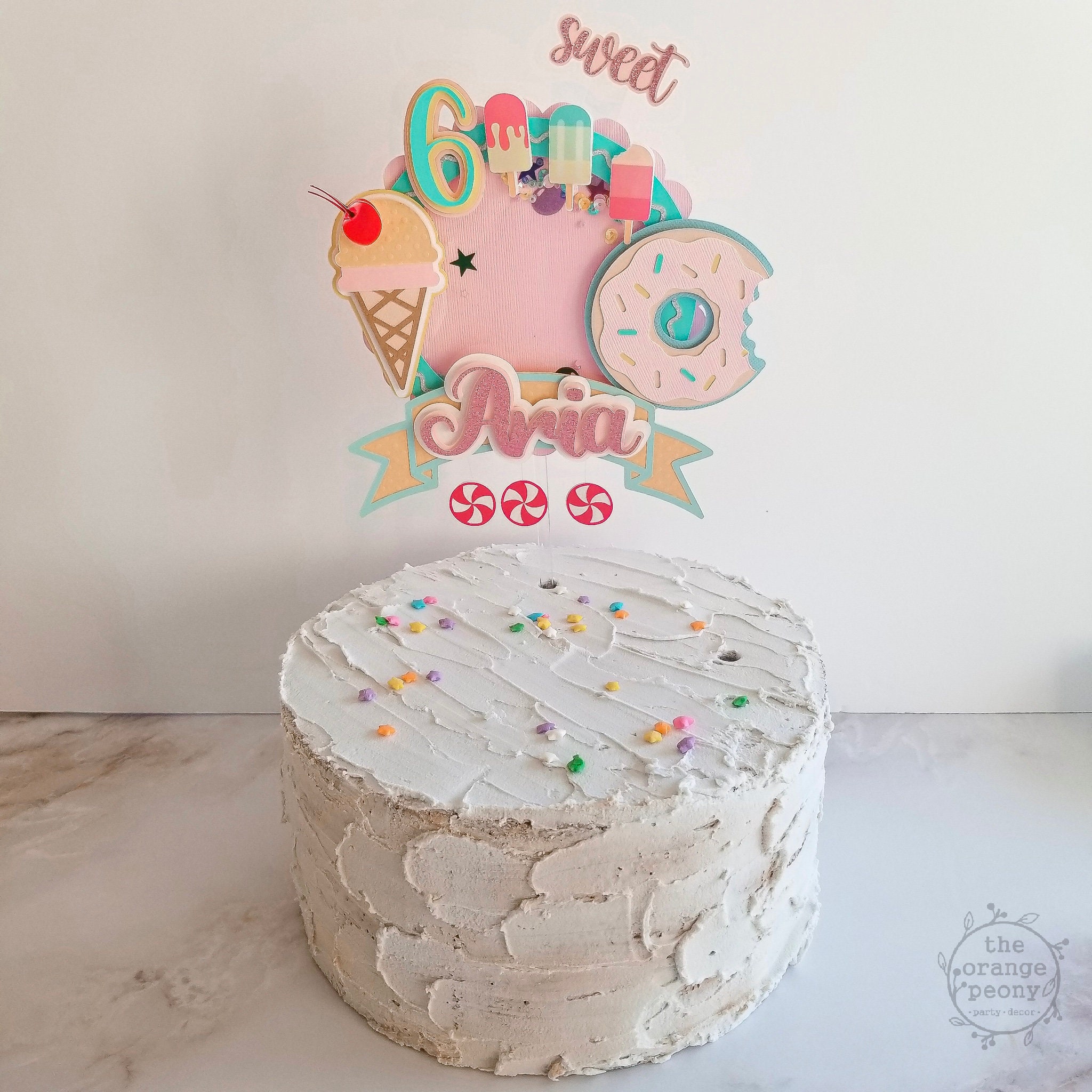 Donut Cake Topper