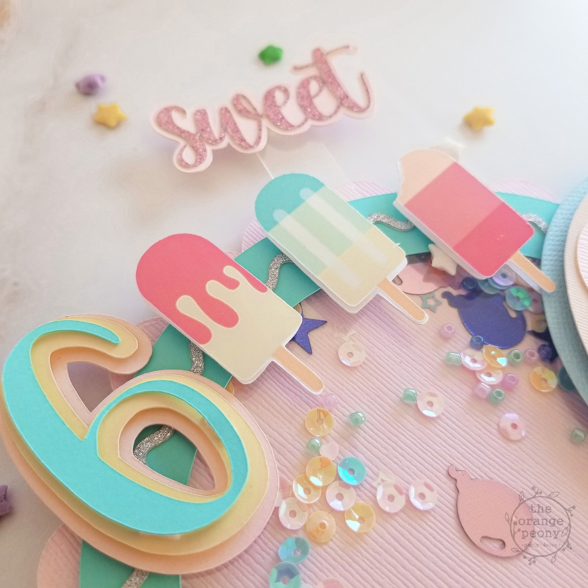 Donut Cake Topper