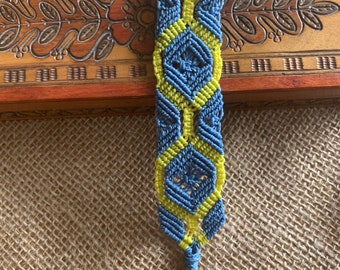 Bookmark for books lover/ / Ukrainien colors blue yellow / Gift Idea