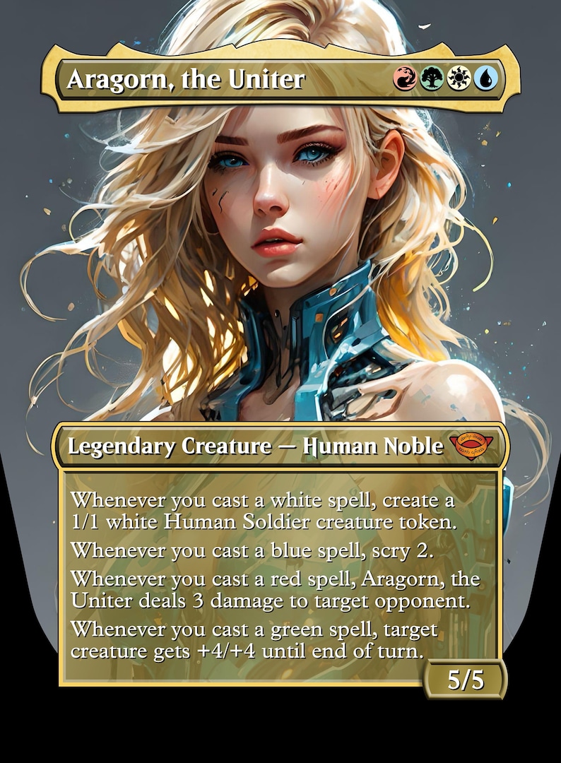 Color of Power MTG Proxy Set - Etsy