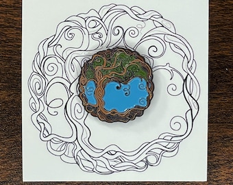 1.25" Soft Enamel Witness Tree Chronicles Pin