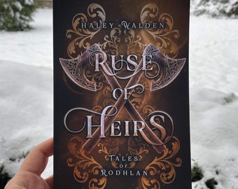 Signed Epic Fantasy Book: Ruse of Heirs, Tales of Rodhlan - Paperback