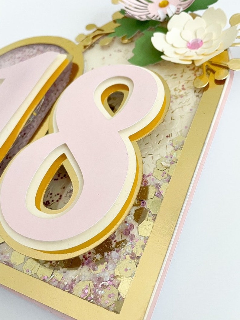 Custom Birthday / Anniversary Cake Topper, Custom Party Decoration, Birthday Centerpiece image 4