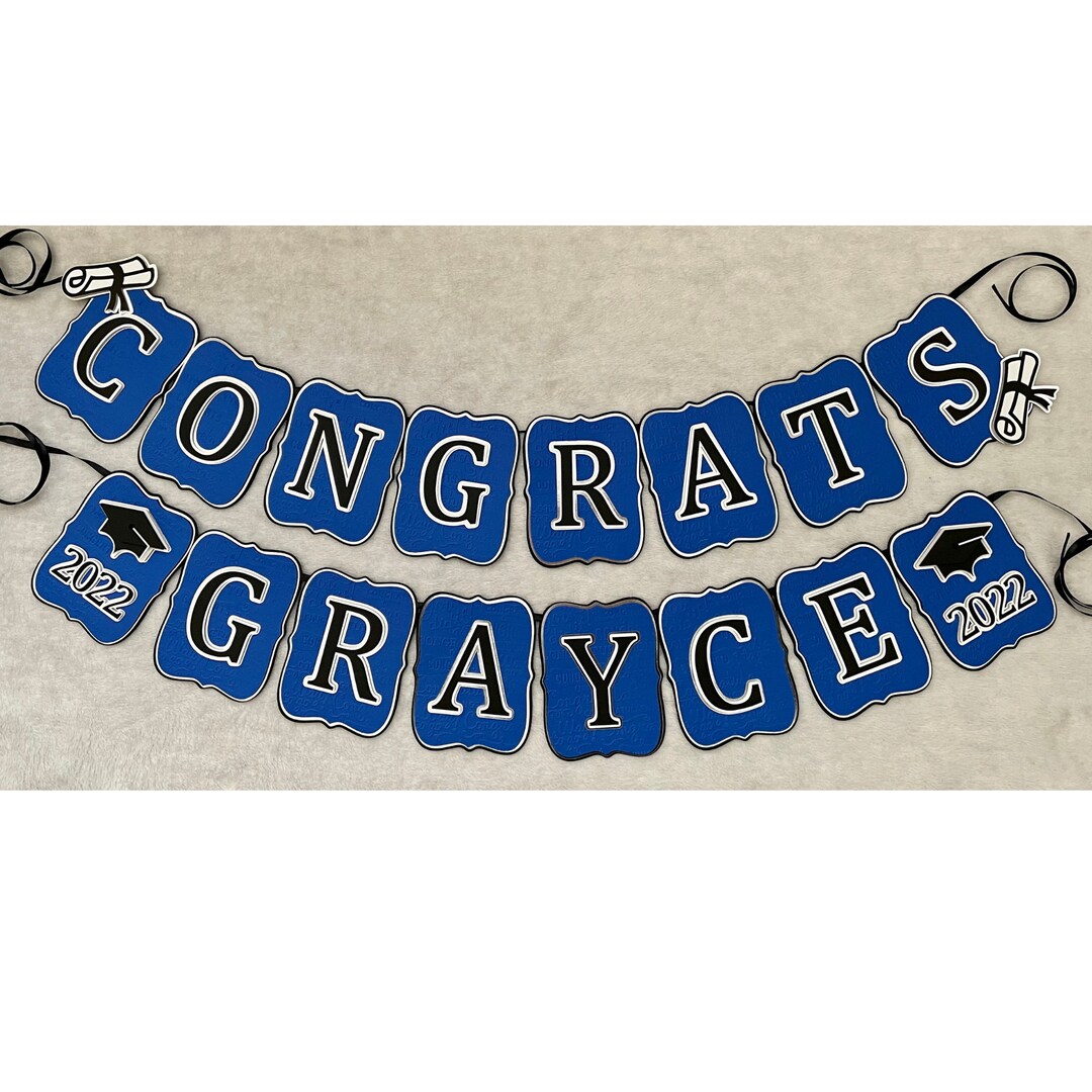 Custom Graduation Banner, Class of 2023, Congrats Grad - Etsy