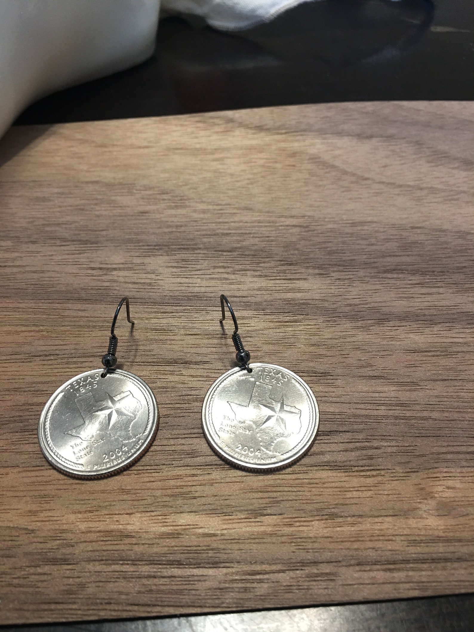 State Quarter Earring Etsy