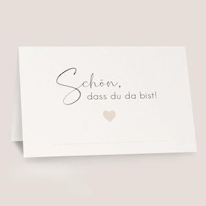 Tischkarten Hochzeit Lovely Heart, Namensschilder, Platzkarten Hochzeit, Tischkarten Geburtstag, Namenskarten Feier | Für jeden Anlass