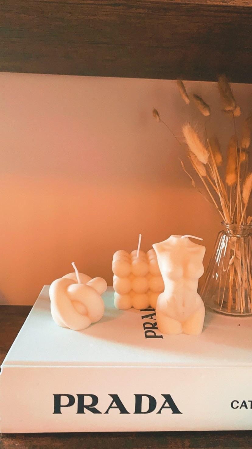 Trio Candle Bundle MULTIPLE COLOURS Gift Set Torso Etsy UK