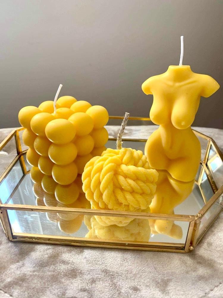 Trio Candle Bundle MULTIPLE COLOURS Gift Set Torso Etsy UK