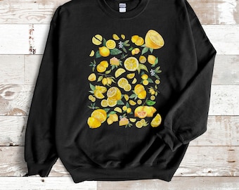 lemon print jumper