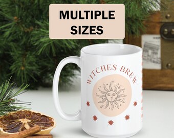 Witches Brew Tasse, Witch Mug, Witch Vibes, Witchy Mug, Nature Witch Aesthetic, Witchy Things, Herbst KaffeeBecher, Pagan Mug, Wicca, Geschenkbecher