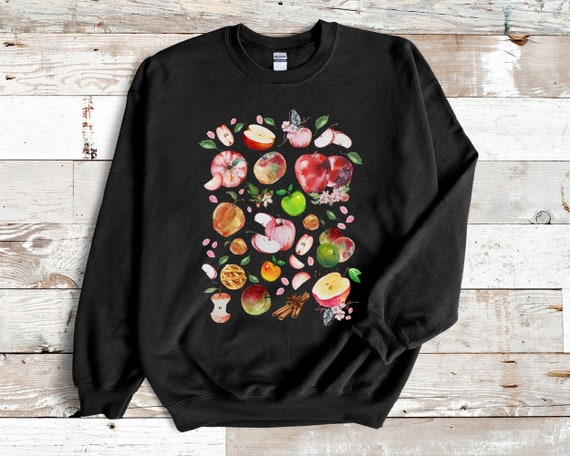 Apple Cottage Core Autumn Sweater Apple 