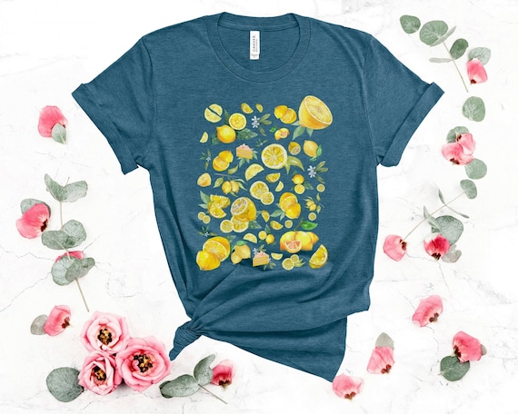 Lemon Cottage Core T-shirt Lemon Clothes Lemon Shirt Garden - Etsy Australia