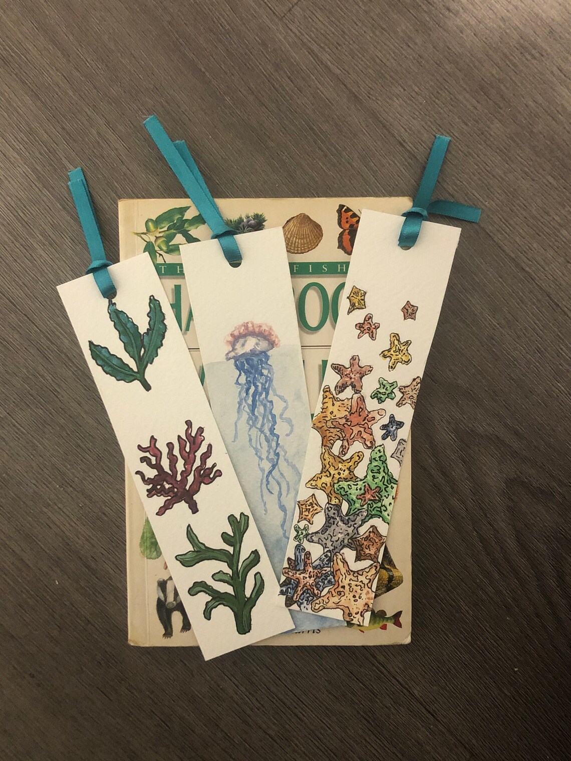 Custom Personalised Handmade nature bookmarks Etsy