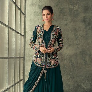 Latest shrug suit design hot sale