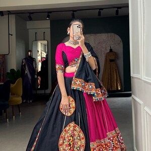 Gamthi work chaniya choli on sale