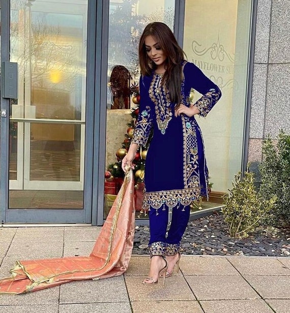 Velvet ethnic outlet dress