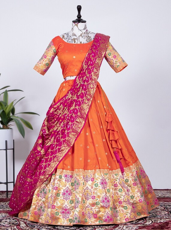 Maharashtrian pathiani south Indian Lehenga Choli for Women - Etsy Australia