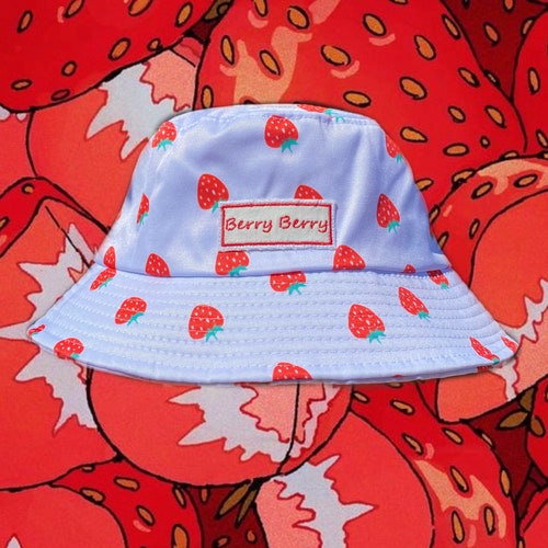 Hobi Berry Berry Themed Bucket Hat - Etsy