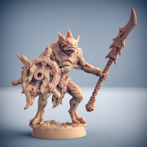 Jurakin Murloc Kua-toa Fisch Artisan Gilde Fantasy Dungeons and Dragons Miniature
