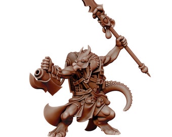 Kobold Alchemist Artificer - Dungeons and Dragons - Fantasy Miniature Tabletop