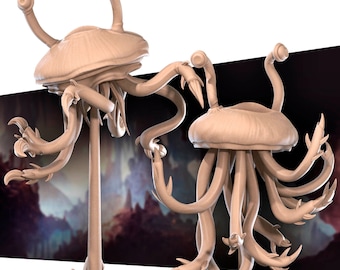 2x Flumphs - Monstruo - Muerde la bala - Dungeons and Dragons 32 mm