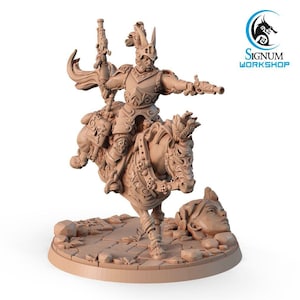 Caballero Baronial - Artillero Montado - Signum Games - Fantasía de Mazmorras y Dragones